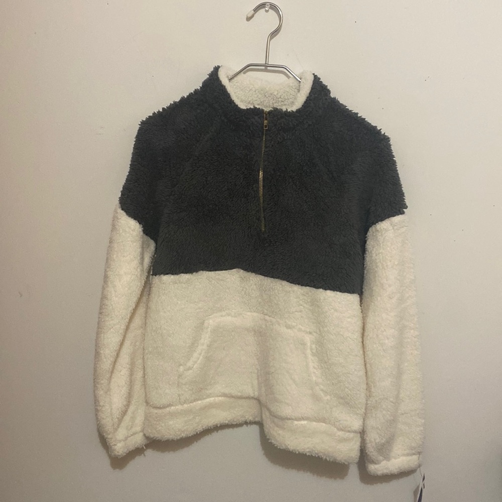NEW with Tags Fuzzy Coat!